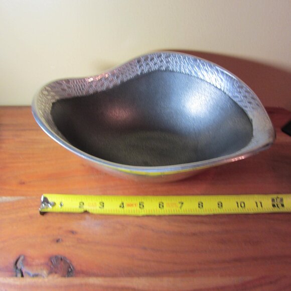 inspired generations silver metal fruit serving bowl discontinued (W4632) - Picture 6 of 13